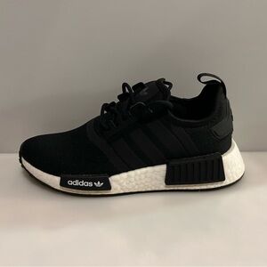 New Adidas NMD R1 Refined Black Running Shoes - Youth Size 5 / EU37 1/3 (Wm 6)